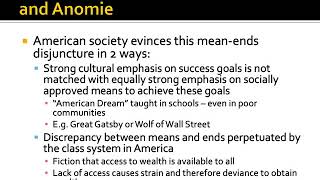 Mertons Anomie Theory [upl. by Inor]