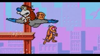 The Ren amp Stimpy Show Presents Stimpys Invention GEN Playthrough  NintendoComplete [upl. by Klarrisa]