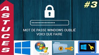 3 ASTUCES Comment supprimer la demande du mot de passe au démarrage de Windows 7 8 amp 10 🔑🔑🔑 [upl. by Ynttirb]