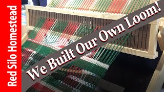 DIY Heddle Loom  Operating the loom [upl. by Grider893]