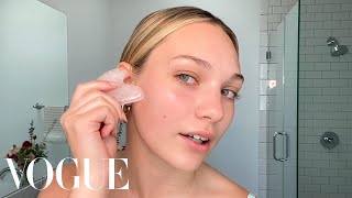 Maddie Zieglers Guide to Colorful Eye Makeup  Beauty Secrets  Vogue [upl. by Onibag]