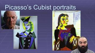 picassos cubist portraits intro lesson [upl. by Jordans221]