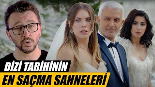 YERLİ DİZİ TARİHİNİN EN SAÇMA SAHNELERİ  Bölüm 1 [upl. by Cacka]