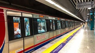 Metro  Subway of Istanbul Marmaray TCDD [upl. by Ashlie]