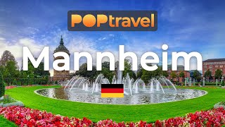 Walking in MANNHEIM  Germany 🇩🇪 4K 60fps UHD [upl. by Aseral889]