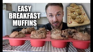 PowerFULL Breakfast Muffins Vegan GlutenFree amp AMAZING [upl. by Northrop]