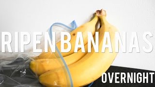 How To Ripen a Banana Overnight [upl. by Adaurd]