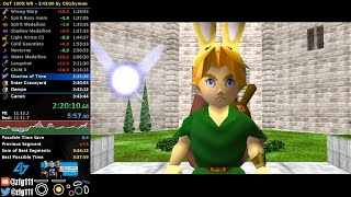 Ocarina of Time 100 Speedrun in 33946 [upl. by Gates]