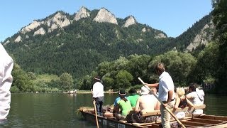 Dunajec  spływ Dunajcem [upl. by Yemrots]