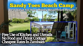 Cheapest Beachfront Resort Rates in Zambales  4 hours drive from Manila  Taralets [upl. by Aehtla]