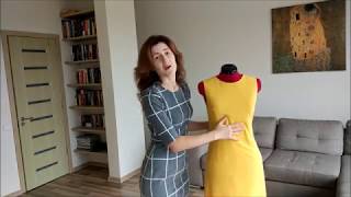 HOW TO SEW Armhole In a Sleeveless Dress [upl. by Ijan]