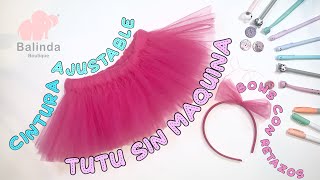 DIY TUTU COMO HACER UN TUTU [upl. by Yrolam]