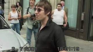 Liam Gallagher  20010702  Portland Hospital London Genes birthday [upl. by Oicul]