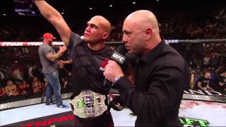 UFC 189 Robbie Lawler Octagon Interview [upl. by Ayanaj]