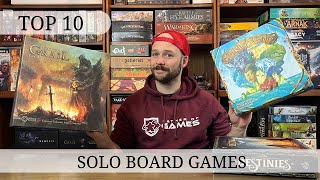 Top 10 Solo Board Games [upl. by Yreneh677]