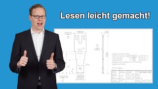 Leitfaden zum Lesen von Technischen Zeichnungen [upl. by Ijar782]