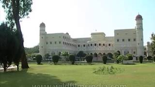 Sariska Palace hotel beyond Alwar near Sariska Tiger Reserve [upl. by Alcinia564]