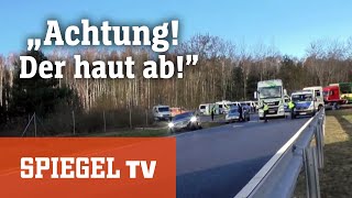 quotAchtung der haut abquot Polizeieinsatz an der deutschpolnischen Grenze  SPIEGEL TV [upl. by Warrin942]