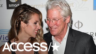 Richard Gere amp Alejandra Silva Celebrate With A Stunning Wedding  Access [upl. by Yeltnarb]