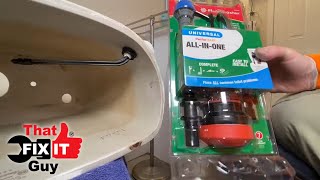 Dont Replace Your Toilet Replace The Toilet Tank Parts [upl. by Velleman172]