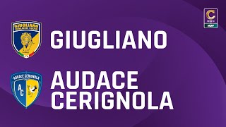 Giugliano  Audace Cerignola 13  Gli Highlights [upl. by Idola]