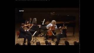 Argerich plays SCHUMANN Piano Quintet op 44 E flat Major [upl. by Iphagenia]