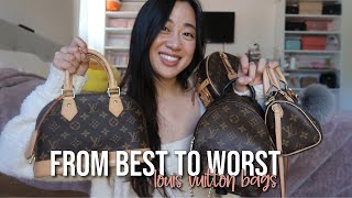 My ENTIRE LOUIS VUITTON BAG Collection  Ranked From WORST to BEST [upl. by Lorri]