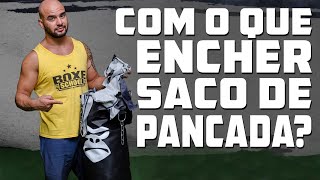 Qual o melhor enchimento para saco de pancada  RTF 201 [upl. by Audsley]