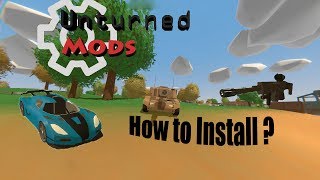 Unturned  How to easily install mods [upl. by Herv]