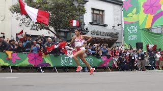 RECORD PANAMERICANO DE GLADYS TEJEDA 2h30m55  MARATÓN [upl. by Allemahs]