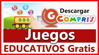 🔺🔻🔴JUEGOS Educativos gratis 🔵GCOMPRIS [upl. by Durante]