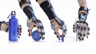 Fully Wearable Actuated Soft Exoskeleton for Grasping Assistance in Everyday Activities [upl. by Aihsined]