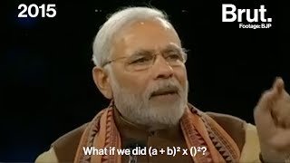 Meet Narendra Modi The Algebra Teacher [upl. by Harshman461]