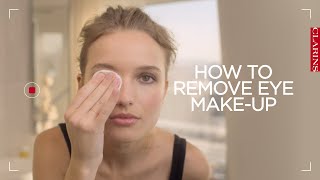 How to remove eye makeup  Clarins [upl. by Drew571]