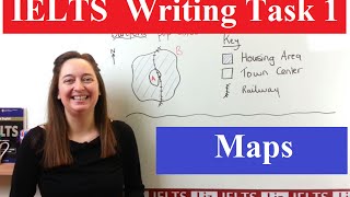 IELTS Writing Task 1 Map Vocabulary [upl. by Eahcim]