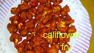 Califlower fry recipe in Tamilcaliflower 65 in Tamil [upl. by Imis640]