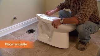 Comment installer des toilettes [upl. by Bremser]