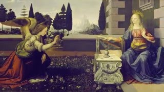 Leonardo da Vinci The Annunciation [upl. by Iana656]