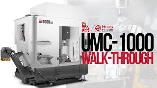 UMC1000 Walk Through  Haas Automation Inc [upl. by Airdnassac663]