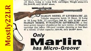 Vintage rifle Marlin 57 quotLevermaticquot [upl. by Katinka926]