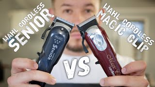 WAHL Cordless Senior Review  Magic Clip comparison [upl. by Dena]