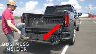 Testing The 2020 GMC Sierras SixWay Tailgate  Real Reviews [upl. by Lyrehs985]