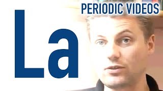 Lanthanum  Periodic Table of Videos [upl. by Atyekram763]