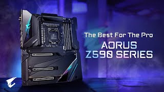 AORUS Z590 Series  Product Overview [upl. by Alvinia]