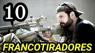 Top 10 Mejores Películas de FRANCOTIRADORES [upl. by Utta445]