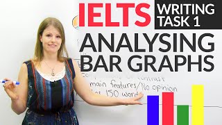 IELTS Writing Task 1 How to describe BAR GRAPHS [upl. by Anzovin508]