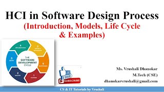 HCI 42 HCI in Software Design Process Models amp Life Cycle with Example [upl. by Hctim457]