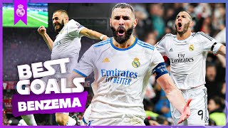 KARIM BENZEMAS BEST REAL MADRID GOALS [upl. by Letizia]