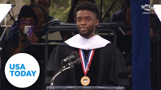 Chadwick Bosemans powerful Howard University commencement speech FULL  USA TODAY [upl. by Bathelda]