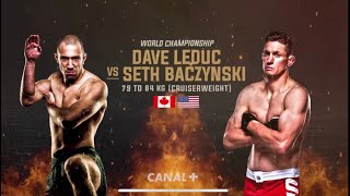 Dave Leduc vs Seth Baczynski FULL LETHWEI FIGHT HD🔥 [upl. by Leraj]